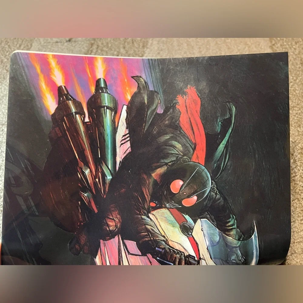 Shin Kamen Rider x Family Mart Clear File Folder Hachi Augment Japan Exclusive